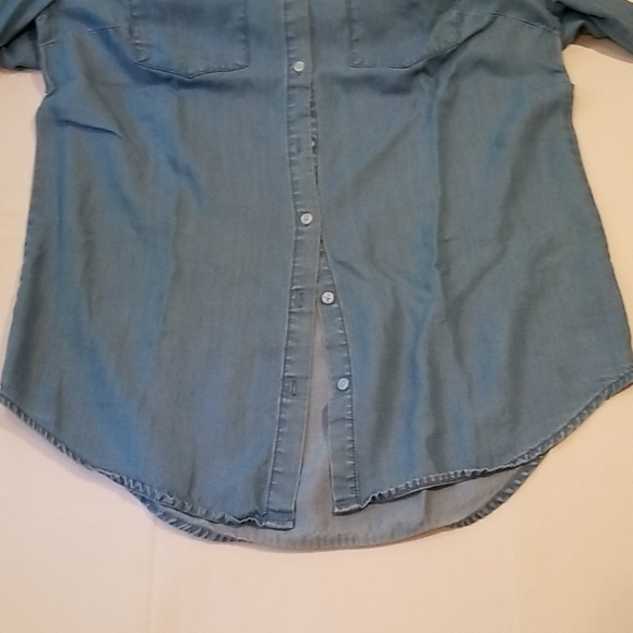 A. New. Day. Blue button down shirt - Picture 2 of 4